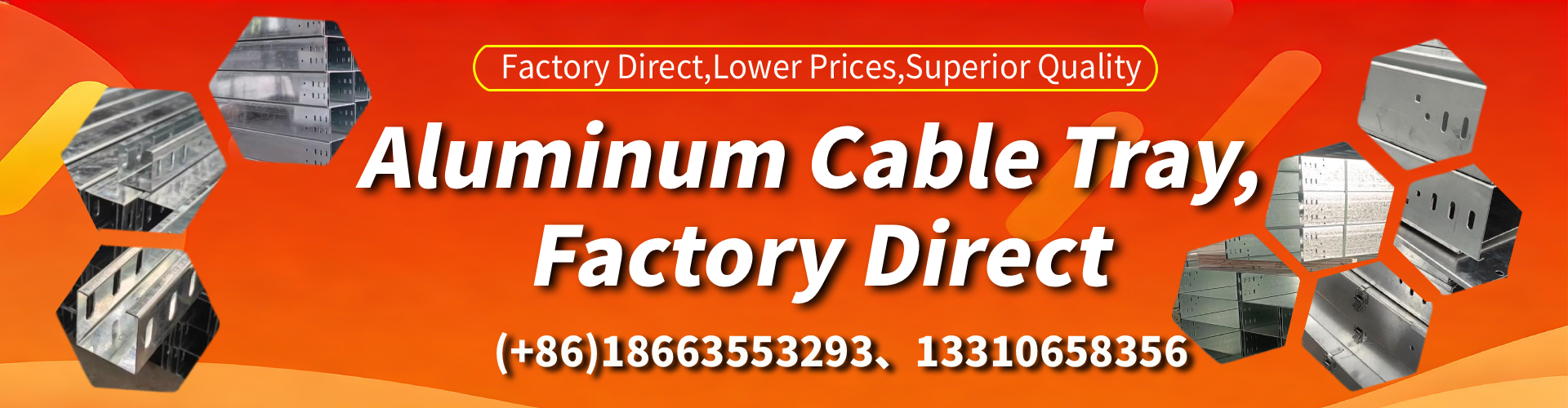 Hobart Aluminum Alloy Cable Tray Manufacturer
